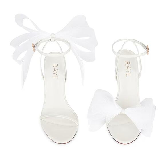 Raye bubbly heel in ivory sz 10 - Picture 4 of 8